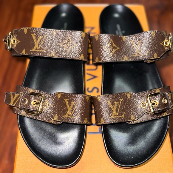 Louis Vuitton Shoes - Louis Vuitton Bom Día Flat Mule Sandals